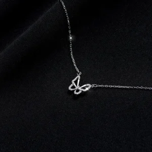 925 Silver Butterfly Necklaces