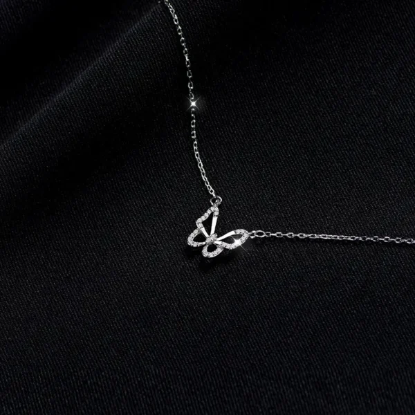 925 Silver Butterfly Necklaces