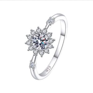 925 silver Ring With Zircon